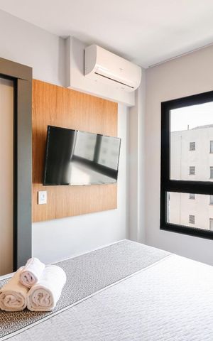 Apartamento à venda com 34m², 1 quarto e 1 vaga Apartamento à venda com 34m², 1 quarto e 1 vagaQuarto