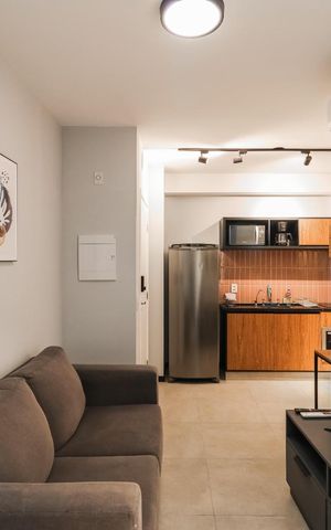 Apartamento à venda com 34m², 1 quarto e 1 vaga Apartamento à venda com 34m², 1 quarto e 1 vagaSala
