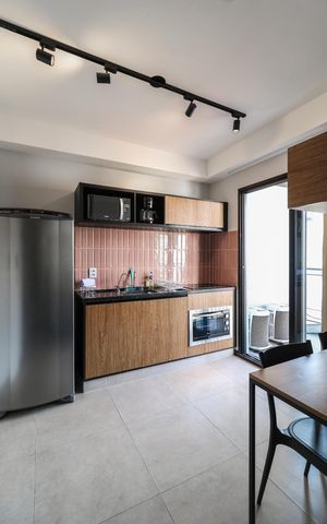 Apartamento à venda com 34m², 1 quarto e 1 vaga Apartamento à venda com 34m², 1 quarto e 1 vagaCozinha