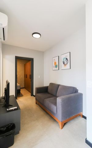 Apartamento à venda com 34m², 1 quarto e 1 vaga Apartamento à venda com 34m², 1 quarto e 1 vagaSala