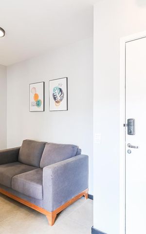Apartamento à venda com 34m², 1 quarto e 1 vaga Apartamento à venda com 34m², 1 quarto e 1 vagaSala