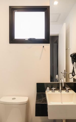 Apartamento à venda com 34m², 1 quarto e 1 vaga Apartamento à venda com 34m², 1 quarto e 1 vagaBanheiro