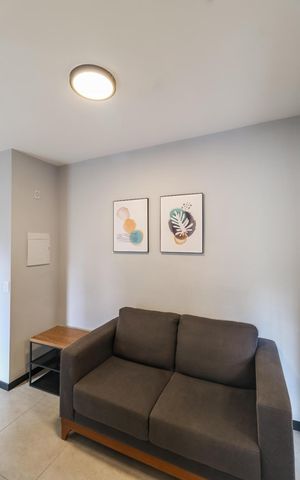 Apartamento à venda com 34m², 1 quarto e 1 vaga Apartamento à venda com 34m², 1 quarto e 1 vagaSala