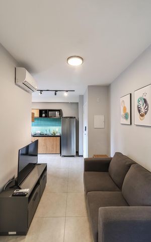 Apartamento à venda com 34m², 1 quarto e 1 vaga Apartamento à venda com 34m², 1 quarto e 1 vagaSala