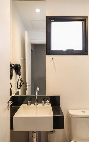 Apartamento à venda com 34m², 1 quarto e 1 vaga Apartamento à venda com 34m², 1 quarto e 1 vagaBanheiro