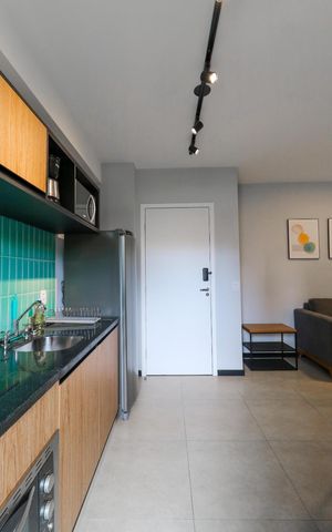 Apartamento à venda com 34m², 1 quarto e 1 vaga Apartamento à venda com 34m², 1 quarto e 1 vagaBanheiro