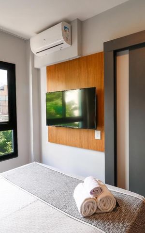 Apartamento à venda com 34m², 1 quarto e 1 vaga Apartamento à venda com 34m², 1 quarto e 1 vagaQuarto