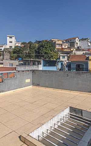 Casa à venda com 55m², 2 quartos e sem vaga Casa à venda com 55m², 2 quartos e sem vagaterraço_1