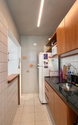 Apartamento para alugar com 55m², 1 quarto e 1 vaga