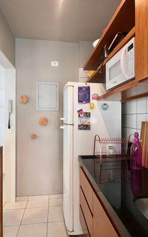 Apartamento para alugar com 55m², 1 quarto e 1 vaga