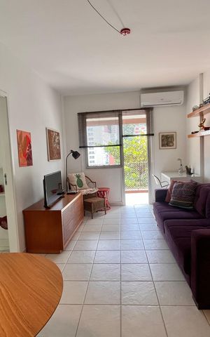 Apartamento para alugar com 55m², 1 quarto e 1 vaga