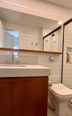 Apartamento para alugar com 55m², 1 quarto e 1 vaga