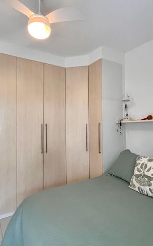 Apartamento para alugar com 55m², 1 quarto e 1 vaga