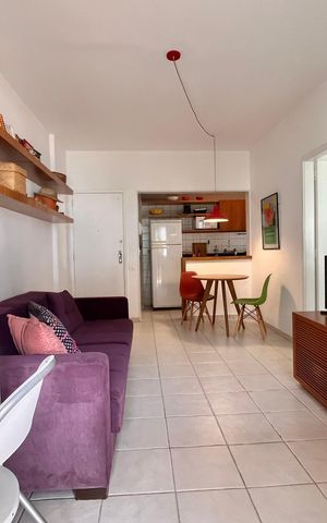 Apartamento para alugar com 55m², 1 quarto e 1 vaga