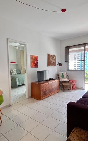 Apartamento para alugar com 55m², 1 quarto e 1 vaga