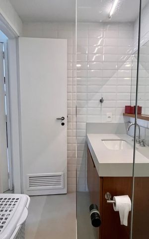 Apartamento para alugar com 55m², 1 quarto e 1 vaga