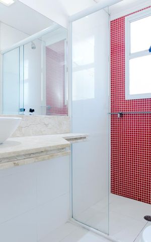 Apartamento para alugar com 120m², 3 quartos e 1 vagaBanheiro da Suíte 