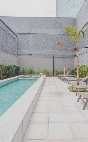 Studio para alugar com 30m², 1 quarto e sem vagaPiscina