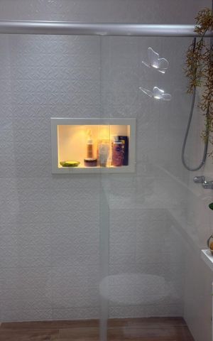 Apartamento para alugar com 94m², 3 quartos e 3 vagas Apartamento para alugar com 94m², 3 quartos e 3 vagasBanheiro social