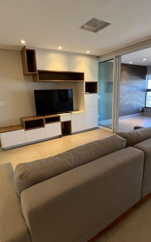 Apartamento para alugar com 122m², 3 quartos e 2 vagas
