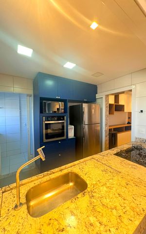 Apartamento para alugar com 122m², 3 quartos e 2 vagas