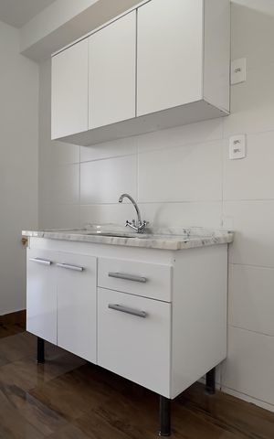 Apartamento à venda com 55m², 2 quartos e 1 vaga Apartamento à venda com 55m², 2 quartos e 1 vagaCozinha e Área de Serviço