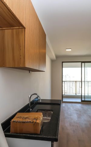 Apartamento para alugar com 32m², 1 quarto e sem vagaStudio