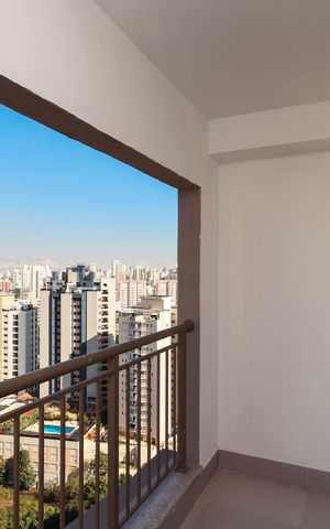 Apartamento para alugar com 32m², 1 quarto e sem vagaVaranda do Studio