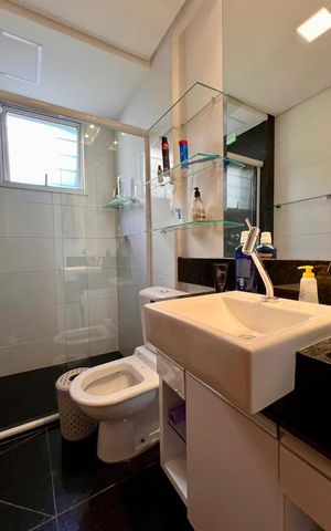 Apartamento à venda com 293m², 4 quartos e 3 vagasBanheiro da Suíte 3