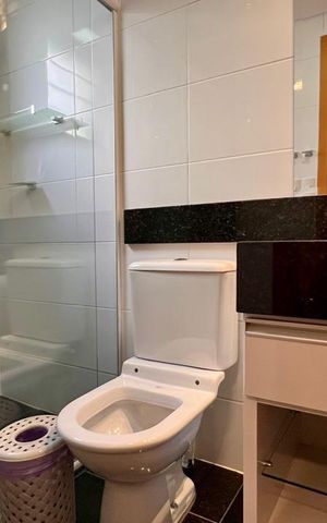 Apartamento à venda com 293m², 4 quartos e 3 vagasBanheiro da Suíte 1