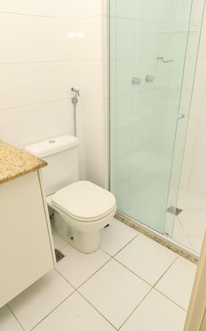 Apartamento para alugar com 46m², 1 quarto e 1 vagaBanheiro da suíte