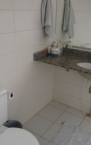 Apartamento à venda com 132m², 3 quartos e 2 vagasBanheiro da Suíte