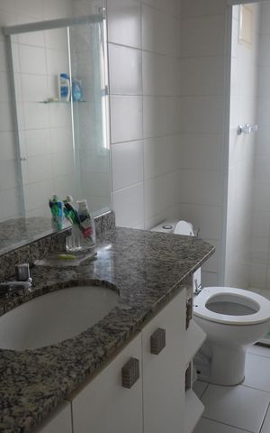 Apartamento à venda com 132m², 3 quartos e 2 vagasBanheiro