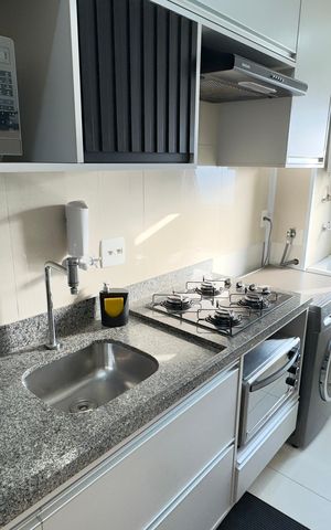 Studio à venda com 35m², 1 quarto e 1 vaga Studio à venda com 35m², 1 quarto e 1 vagaCozinha
