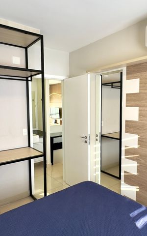 Studio à venda com 35m², 1 quarto e 1 vaga Studio à venda com 35m², 1 quarto e 1 vagaQuarto