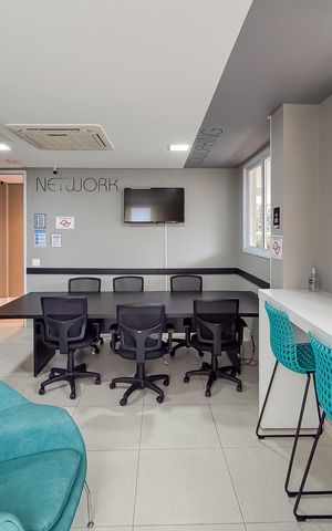 Apartamento à venda com 42m², 1 quarto e 1 vaga Apartamento à venda com 42m², 1 quarto e 1 vagaCoworking