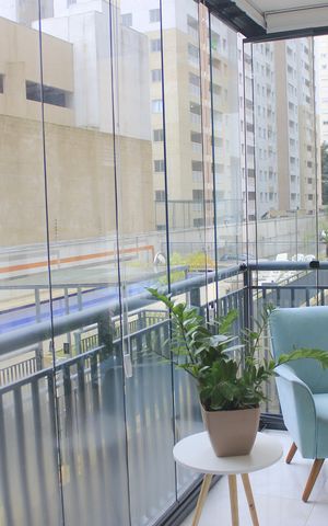 Apartamento à venda com 75m², 3 quartos e 2 vagasVaranda 