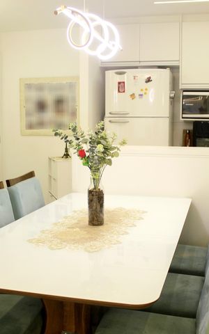 Apartamento à venda com 75m², 3 quartos e 2 vagasCozinha 