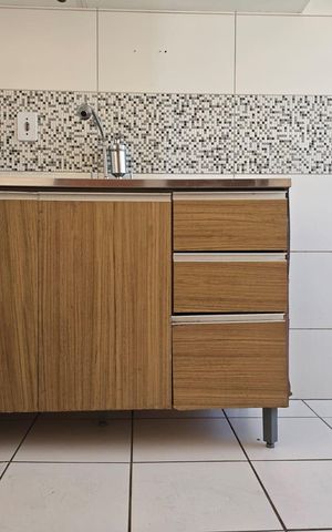 Apartamento para alugar com 42m², 2 quartos e sem vaga Apartamento para alugar com 42m², 2 quartos e sem vagaCozinha e Área de Serviço
