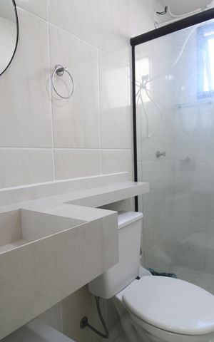 Apartamento para alugar com 73m², 2 quartos e 1 vagaBanheiro