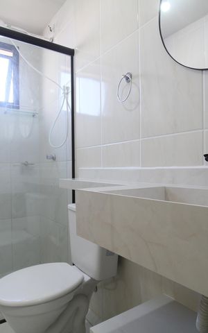 Apartamento para alugar com 73m², 2 quartos e 1 vagaBanheiro