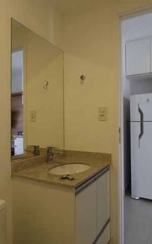 Studio à venda com 25m², 1 quarto e sem vagaBanheiro