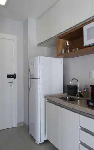 Studio à venda com 25m², 1 quarto e sem vagaCozinha