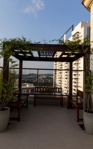 Apartamento para alugar com 90m², 2 quartos e 2 vagasRooftop