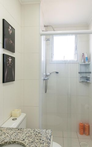 Apartamento à venda com 90m², 2 quartos e 1 vaga Apartamento à venda com 90m², 2 quartos e 1 vagaBanheiro Social
