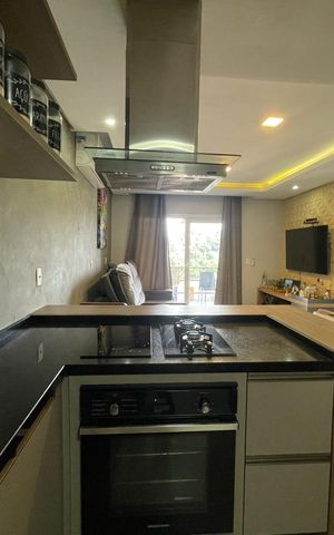 Casa à venda com 135m², 3 quartos e 3 vagas Casa à venda com 135m², 3 quartos e 3 vagasCozinha