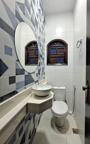 Casa para alugar com 319m², 3 quartos e 2 vagas Casa para alugar com 319m², 3 quartos e 2 vagasLavabo 1