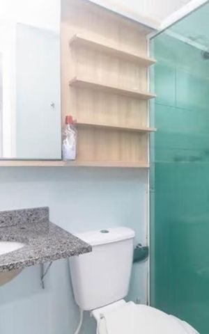 Apartamento para alugar com 78m², 3 quartos e 1 vaga Apartamento para alugar com 78m², 3 quartos e 1 vagaBanheiro 1