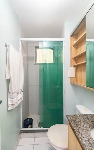 Apartamento para alugar com 78m², 3 quartos e 1 vaga Apartamento para alugar com 78m², 3 quartos e 1 vagaBanheiro 2