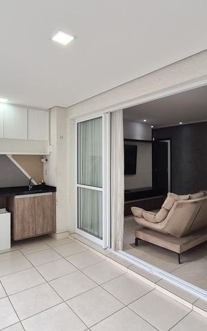 Apartamento à venda com 82m², 2 quartos e 1 vaga Apartamento à venda com 82m², 2 quartos e 1 vagaVaranda gourmet